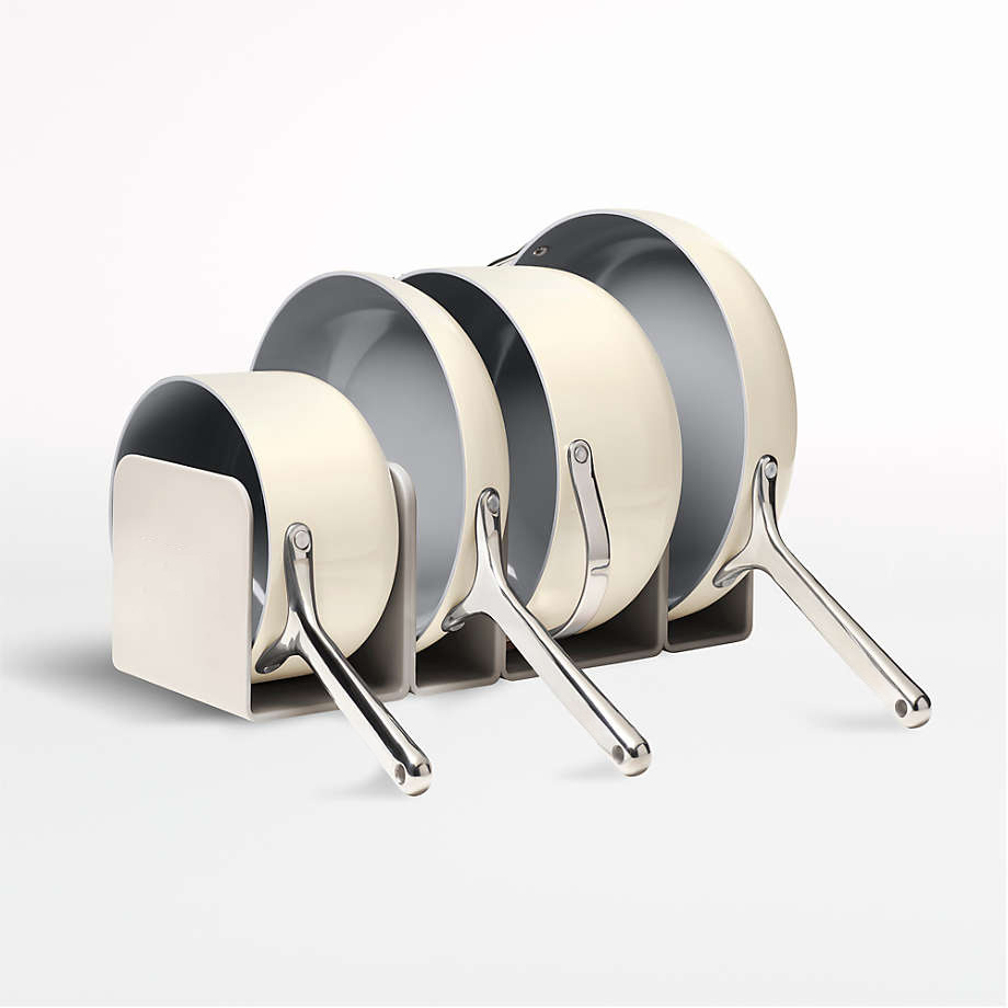 Utenzo Home 4-Piece Cream Ceramic Non-Stick Cookware Set - Image 2